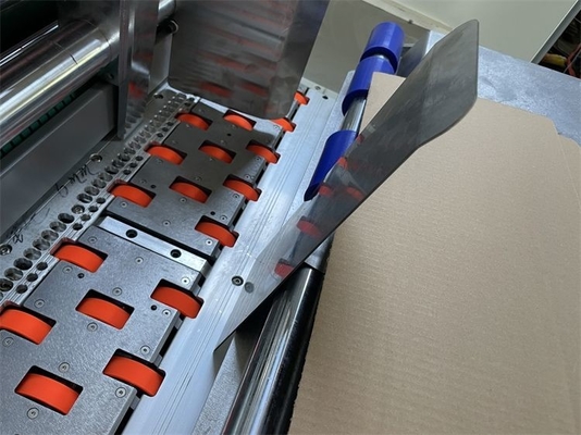Velocità veloce di Flexo del contenitore di pizza della stampante di Slotter Die Cutter della cartella della macchina automatica di Gluer