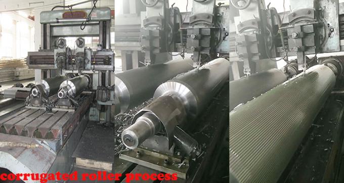 3 5 elettrici automatici di cartone di 7 pieghe della macchina ondulata del contenitore guidati 6