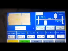 Semi Auto 2000mm scatola ondulata macchina da cucire cartone stapler filo pneumatico azionato