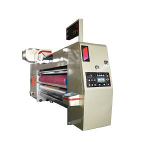 Alta velocità Quattro colori cartone ondulato scatola di stampa slotting Die Cutting Machine per la fabbricazione scatola