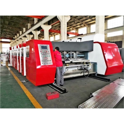 Macchina per scatole di cartone ondulato con stampante flessibile (Flexo Printer Slotter)