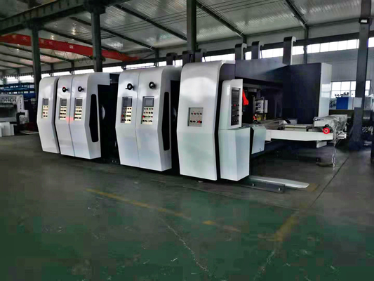 Macchina per scatole di cartone ondulato con stampante flessibile (Flexo Printer Slotter)
