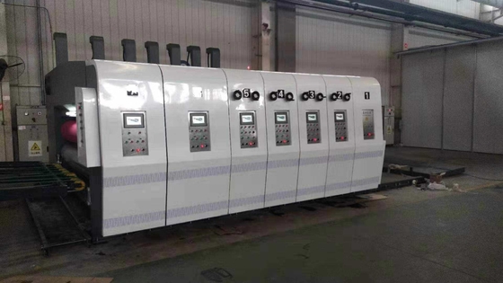 Macchina per scatole di cartone ondulato con stampante flessibile (Flexo Printer Slotter)