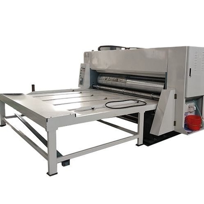 La stampante a colori ondulata Slotter Flexo 4 muore tipo di alimentazione a catena semi automatica della taglierina