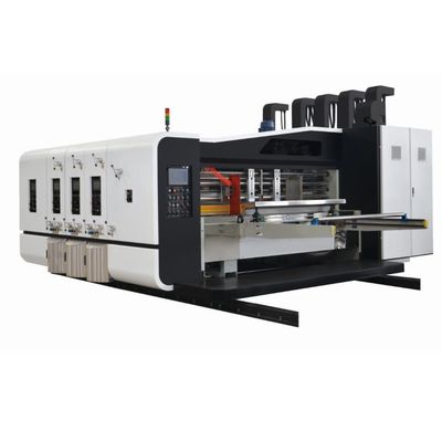 Macchina automatica per fustellatura e cordonatura flessografica con alimentazione automatica