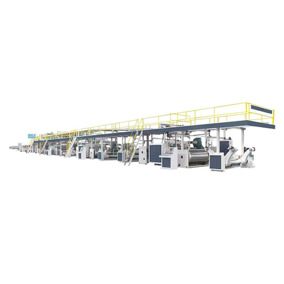 Macchina ondulata del contenitore di cartone della giuntatrice automatica che fa la linea di produzione del cartone