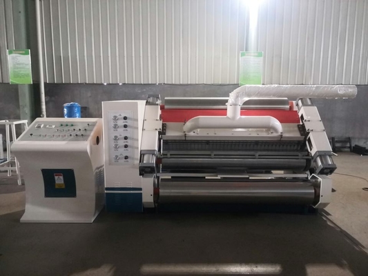 Macchine per scatole di cartone ondulato a faccia singola azionate a vapore