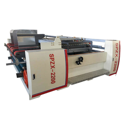 Macchina per scatole di cartone ondulato a doppio riquadro a colla 380V