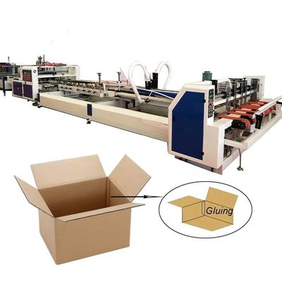 Piegare incollando il contenitore guidato elettrico di cartone che forma macchina per 2600mm