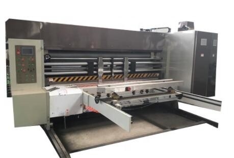 Contenitore ondulato di cartone di 18mm della stampante della macchina a tre colori economica di Slotter Die Cutter