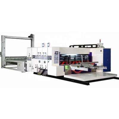 Il CE stampatore Slotter Die Cutter di Flexo di 5 pieghe ha ondulato il contenitore di cartone