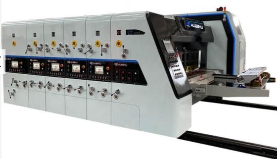 La stampante a colori automatica 4 Slotter Die Cutter ha ondulato il cartone