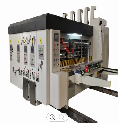 alta velocità automatica della macchina dell'impilatore di Slotter Die Cutter della stampante a colori 380v 3